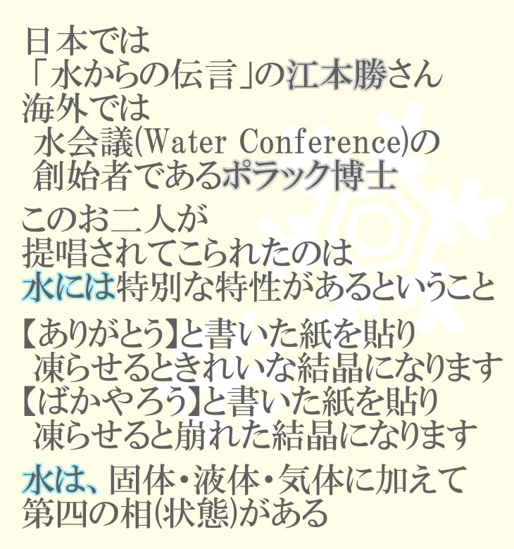 水からの伝言