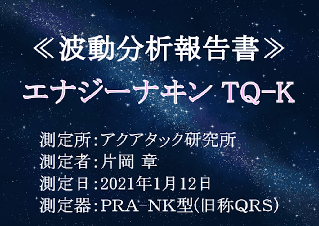 エナジーナヰン 波動分析